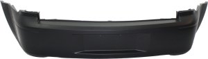 Rear Bumper Cover for Dodge Magnum 2005-2007, Primed (Ready to Paint), with Dual Exhaust Holes, Excludes SRT-8 Model, Replacement
