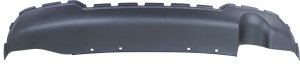 Rear Lower Valance for Avenger 2011-2014, Lower Bumper Cover, Textured with Single Exhaust Holes, Replacement