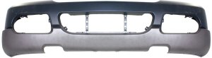 Front Bumper Cover for 2003 Explorer XLT Model, Primed (Ready to Paint), Includes Absorber, Without Sport Package, Replacement