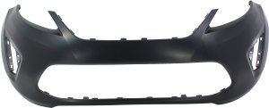Front Bumper Cover for Ford Fiesta 2011-2013, Primed (Ready to Paint), Suitable for Hatchback/Sedan, Replacement