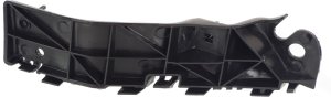 Front Bumper Support Left (Driver) Side Cover for Ford Explorer/Explorer Police, 2011-2015, Replacement