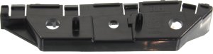 Front Bumper Bracket Right (Passenger) Side Pad in Plastic for 2013-2016 Ford Fusion, Replacement