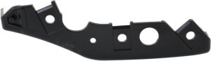 Front Bumper Bracket for Ford Fiesta 2011-2019, Left (Driver), Plastic, Hatchback/Sedan, With or Without Body Kit, Replacement