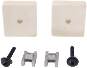 Front Bumper Molding Bracket for Ford Explorer 2006-2010, Right (Passenger)=Left (Driver), Replacement