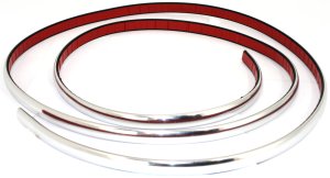 Front Bumper Molding for Ford Crown Victoria 2000-2011, Chrome Finish, Replacement