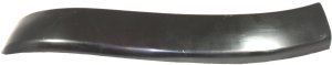 Front Bumper Molding for Ford Escape 2002-2007, Right (Passenger) Side, Lower Wheel Opening, Partially Primed (Ready to Paint), with Appearance Package, Replacement