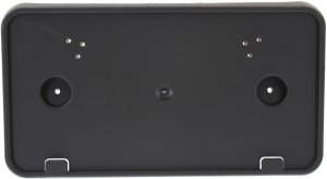 Front License Plate Bracket for Ford Edge 2011-2014, Textured Black Finish, Replacement