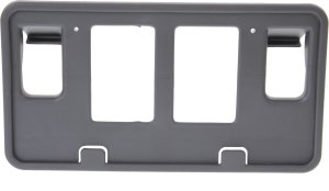 Front License Plate Bracket for Ford F-150/Mark LT (2006-2008), Textured, From 08-9-2005, Excluding FX2 Model, Replacement