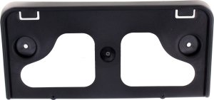 Front License Plate Bracket for Ford Taurus, Compatible with 2010-2012 Models, Black, Replacement