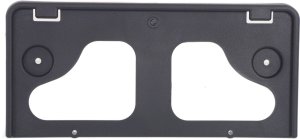 Front License Plate Bracket for Ford Edge 2015-2018, Textured, Replacement