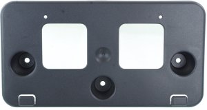 Front License Plate Bracket for Ford Fiesta Hatchback/Sedan, Model Years 2011-2013, Replacement