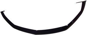 Front Lower Valance for Ford Mustang Deluxe/Premium Models, Textured, with Base Package, for Years 2008-2009, From 12/07, Replacement