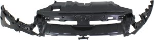 Upper Front Bumper Bracket for Ford Focus 2012-2014, Textured Black Plastic, Suitable for SE, SEL, Titanium Models, Hatchback/Sedan, Replacement