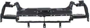 HEADER PANEL for 2010-2013 Ford TRANSIT CONNECT, Grille Opening Panel, Black, Steel, Replacement