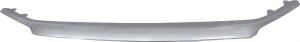Upper Grille Molding Bar for Ford Fusion 2010-2012, Chrome Finish, Replacement
