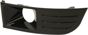 Front Fog Light Molding for Ford Flex 2009-2012, Left (Driver) Side, Primed (Ready to Paint), Replacement