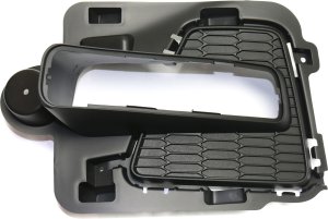 Front Fog Light Molding for Ford Expedition 2015-2017, Right (Passenger) Side, Textured Black, Replacement