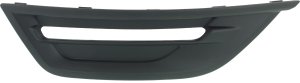 Fog Light Cover for Ford Taurus 2013-2019, Textured, Right (Passenger), Suitable for Limited/SEL Models, Replacement