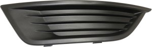 Fog Light Cover for Ford Taurus SE Model, Right (Passenger), Textured, 2013-2019, Replacement