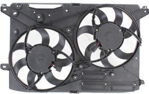 Radiator Fan Assembly for Ford Fusion 2013-2020, Suitable for 2.0 Turbo 2013-2016 and 2.5L Engine, Replacement