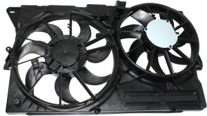 Radiator Fan Assembly for Ford Taurus 2013-2019, Dual Fan, 3.5L/3.7L Engine without Turbo, Replacement