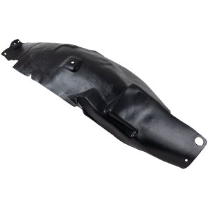 Front Fender Liner for Ford Mustang 2010-2014, Left (Driver), Front Section, Plastic, Injection Form, Replacement