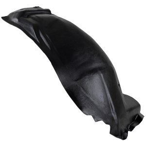 Front Fender Liner for Ford Mustang 2010-2014, Left (Driver), Rear Section, Plastic, Injection Form, Replacement