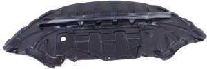 Engine Splash Shield for 2013-2014 Ford Mustang, Under Cover/Stone Deflector, Suitable for Base and GT Models (excluding California Edition), Replacement