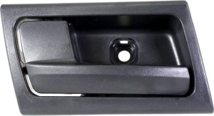 Front Interior Door Handle for 2003-2011 Ford Crown Victoria/ Mercury Grand Marquis, Left (Driver), All Black Rear, Replacement
