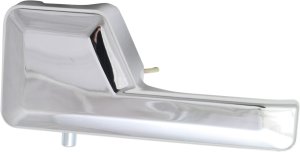 Front Interior Door Handle for 2007-2011 Ford Edge / Lincoln MKX, Left (Driver), All Chrome, Replacement