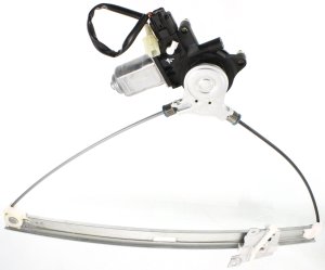 Power Front Window Regulator with Motor for Ford Escape 2001-2007, Mercury Mariner 2005-2007, Right (Passenger), Replacement