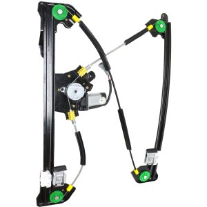 Power Front Window Regulator with Motor for 2004-2008 Ford F-150 and 2006-2008 Lincoln Mark LT, Left (Driver), Crew Cab Replacement