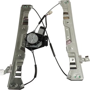 Front Window Regulator with Power Motor for Ford Explorer/Mercury Mountaineer 2002-2007, Right (Passenger), Replacement