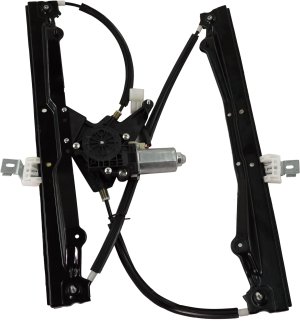 Front Window Regulator with Motor for Ford Explorer/Mercury Mountaineer 2002-2007, Power, Left (Driver), Replacement
