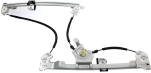 Front Window Regulator for Ford F-150 2004-2006, Lincoln Mark LT 2006-2006, Right (Passenger) Side, Power, without Motor, Replacement