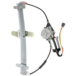 Front Window Regulator with Power Motor for Ford Crown Victoria 1992-2011, Left (Driver), Replacement