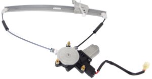 Power Front Window Regulator with Motor for 2008-2012 Ford Escape/Mariner, Left (Driver) Side, 2 Pins, Replacement