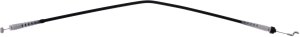 Front Door Latch for Ford F-Series 1992-1997, Right (Passenger) = Left (Driver), Inside Latch Cable, Replacement