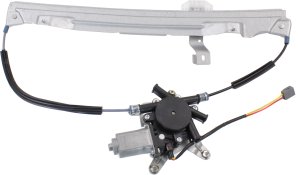 Rear Window Regulator for Ford Explorer 2002-2010, Right (Passenger), Power Window Regulator with Motor, Replacement
