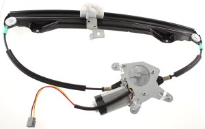 Power Rear Window Regulator with Motor for 2002-2010 Ford Explorer, Left (Driver) Side, Replacement