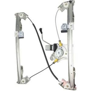 Power Rear Window Regulator with Motor for Ford F-150 2004-2008, Lincoln Mark LT 2006-2008, Right (Passenger), SuperCrew Cab, New Body Style, Replacement