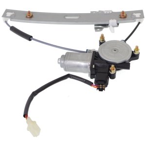 Power Rear Window Regulator for Ford Escape 2008-2012, Mercury Mariner 2008-2011, Right (Passenger) Side, with Motor, 2 Pins, Replacement