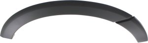 Rear Wheel Opening Molding for Ford Expedition 2007-2017, Right (Passenger), Primed (Ready to Paint), Plastic, Excluding EL/Max Models, Replacement