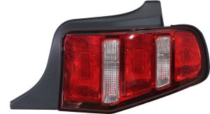 Tail Light for Ford Mustang 2010-2012, Right (Passenger) Side, Lens and Housing, Replacement
