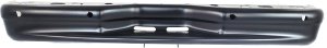 Step Bumper Face Bar for Ford Econoline Van 2007-2014, Without Pad, With Pad Provision, Without Mounting Bracket, Painted, With Rear Object Sensor Holes, Includes Welded Reinforcement Bar, Replacement