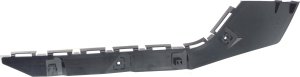 Rear Bumper Support Side Cover for Ford Fusion 2010-2012, Right (Passenger) Side, Plastic, Replacement