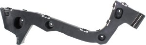 Rear Bumper Bracket Left (Driver) Side Cover for Ford Focus Sedan 2012-2014, Plastic, Replacement