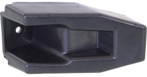 Rear Bumper Bracket for Ford Focus 2012-2018, Right (Passenger)=Left (Driver), Support, Excludes RS/ST Models, Hatchback/Sedan, Replacement