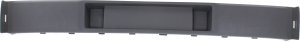Front Bumper Molding for GMC Yukon/Yukon XL 2015-2020, Textured Black, Without Tow Hook Holes, Replacement