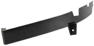 Front Bumper Filler for GMC Sierra 1500 (2002-2007) / Yukon Denali Model (2000-2006), Left (Driver) Side, Outer, Textured Black, Replacement